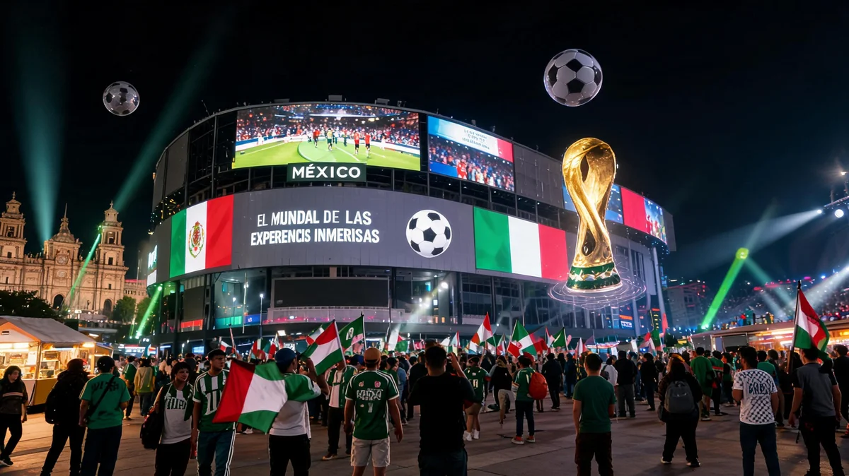 El Mundial de las experiencias inmersivas 2026